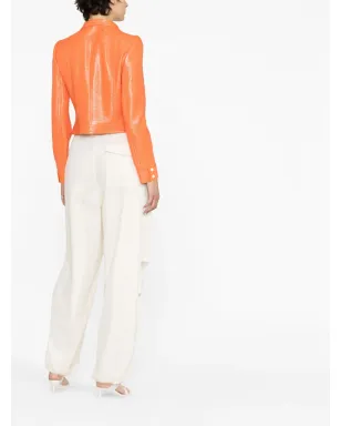 Courrèges Reedition ビニールアップリケロゴ ジャケット - サムネイル3