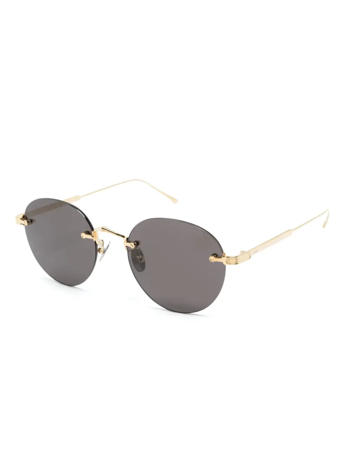Cartier Eyewear パンテール・デ・カルティエ ラウンドフレーム サングラス - 画像2