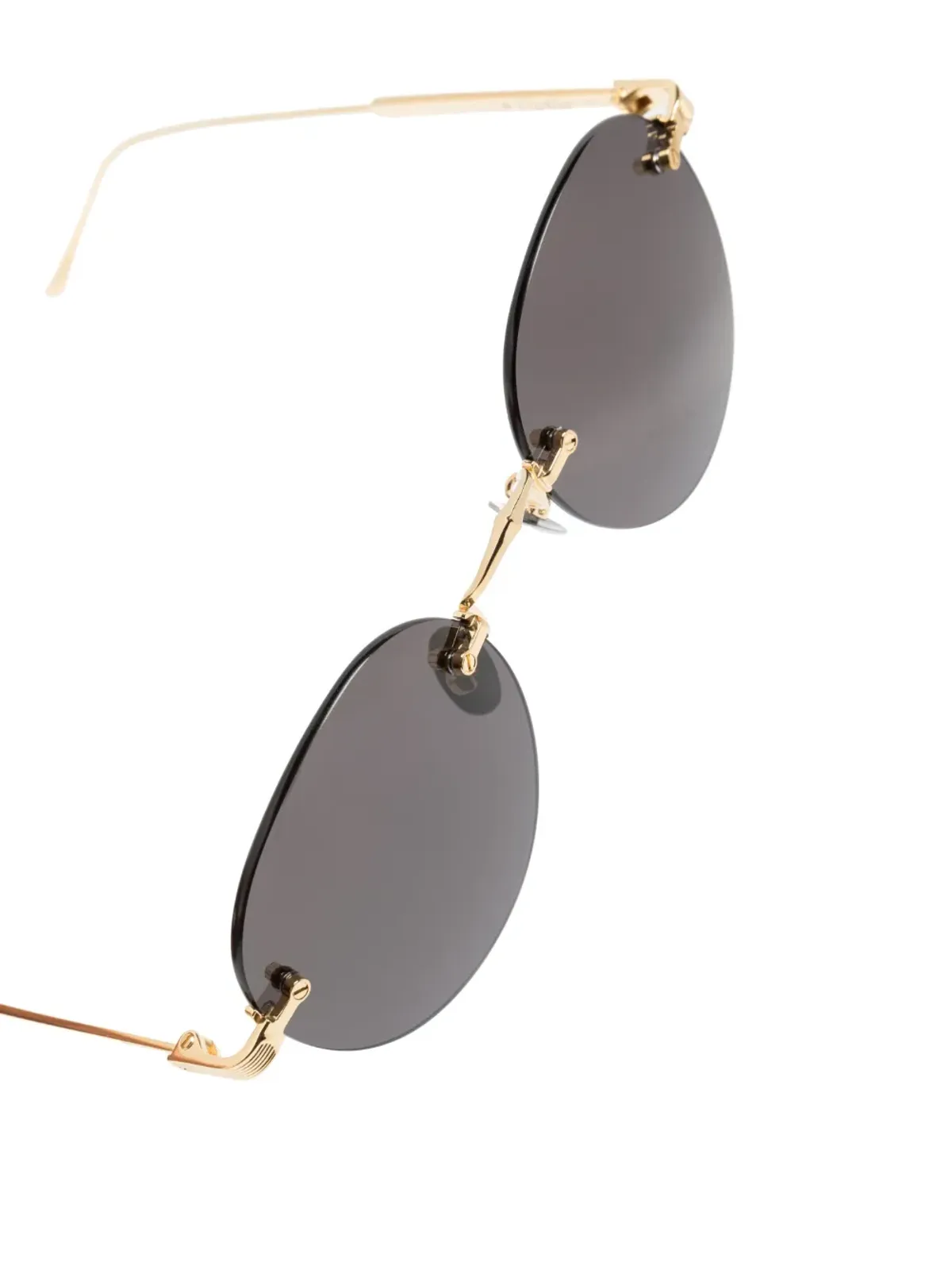 Cartier Eyewear パンテール・デ・カルティエ ラウンドフレーム サングラス - 画像3