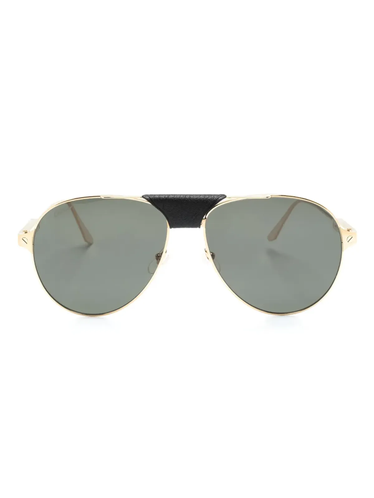 Cartier Eyewear サントス・デ・カルティエ パイロットサングラス - 画像1