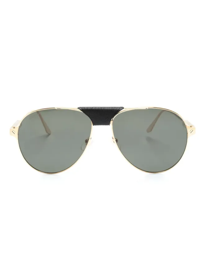 Cartier Eyewear Cartier Eyewear サントス・デ・カルティエ パイロットサングラスの商品画像