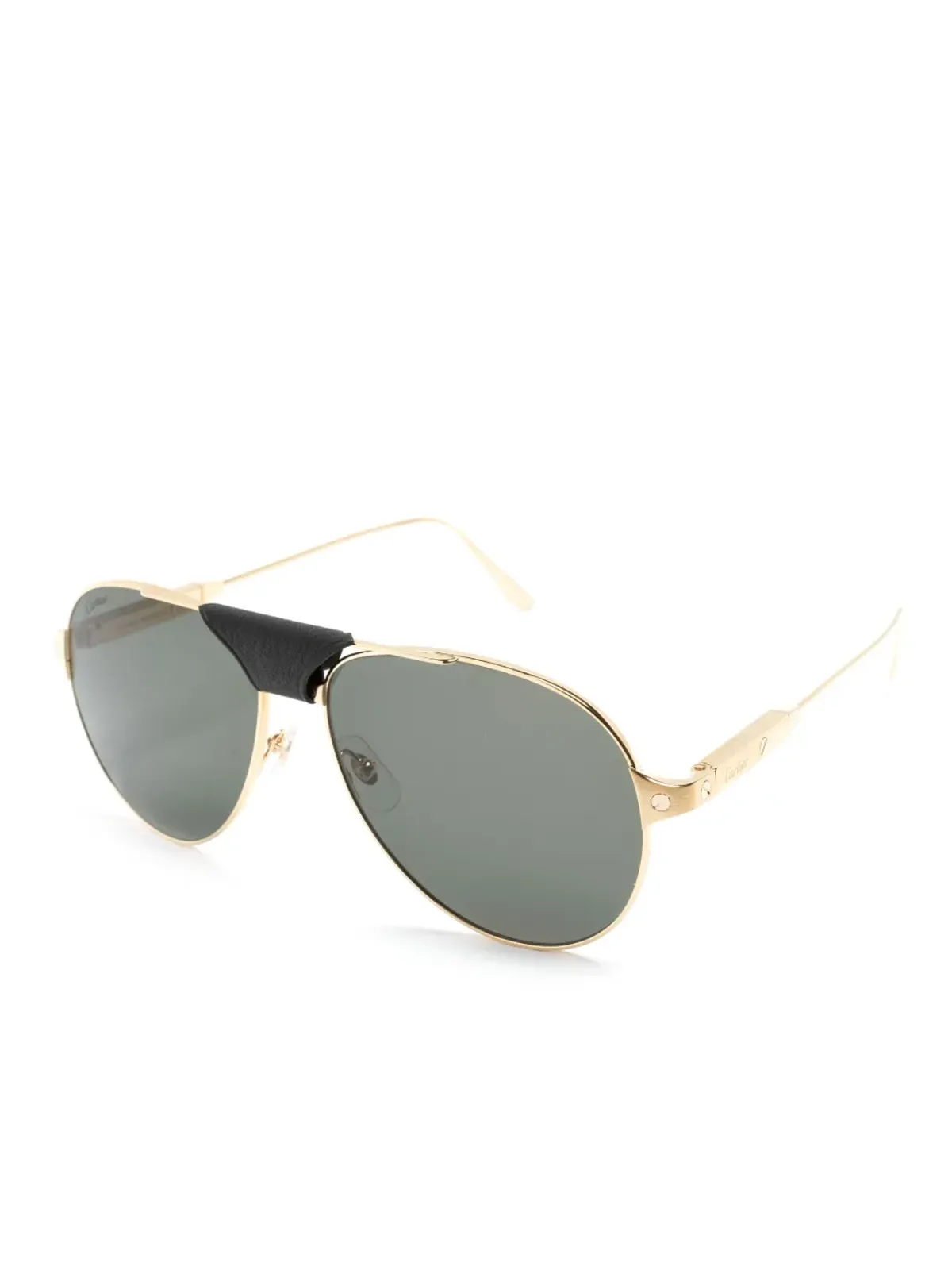 Cartier Eyewear サントス・デ・カルティエ パイロットサングラス - 画像2