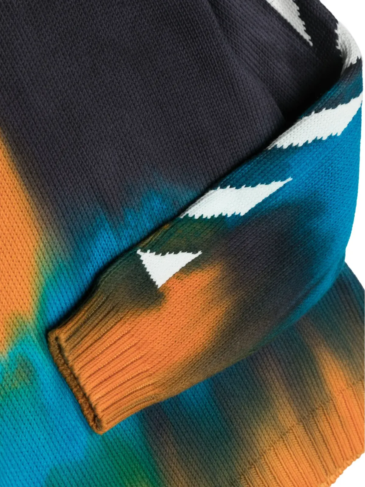 Off-White Kids ロゴプリント コットン スウェットシャツ（オレンジ） - 画像3