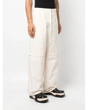 Jil Sander 着脱式レッグ コットンパンツ - サムネイル3