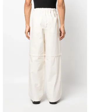 Jil Sander 着脱式レッグ コットンパンツ - サムネイル4