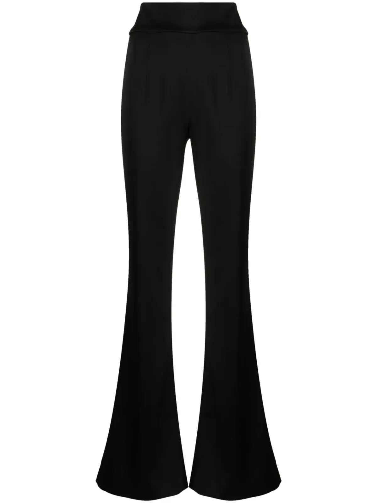 Galvan London ハイウエスト フレアパンツ - ブラック - 画像1