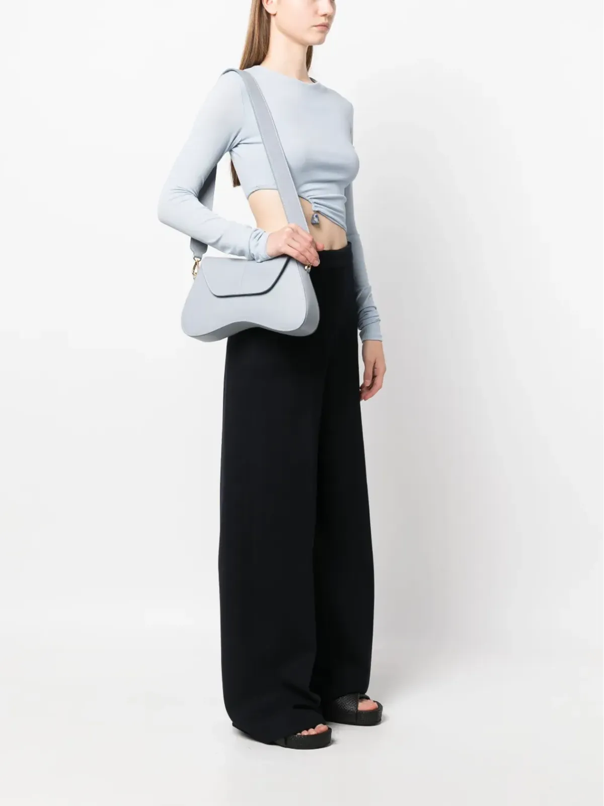 Elleme スペースレザーショルダーバッグ - 画像2