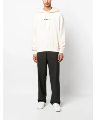 Jil Sander ロゴプリント コットン パーカー - サムネイル2