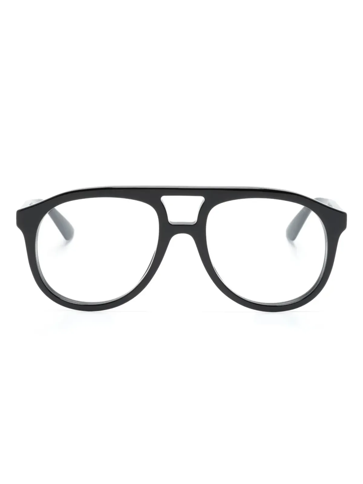 Gucci Eyewear GG1320O-001 ブラック-ブラック-透明 メガネフレーム - 画像1