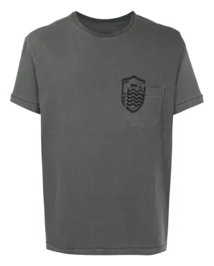 Osklen ロゴプリント コットン Tシャツ - グレー - サムネイル1