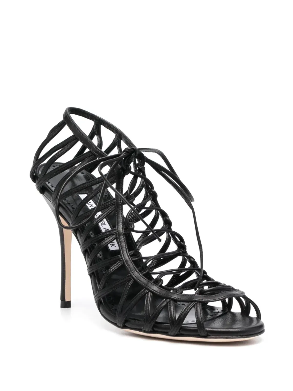Manolo Blahnik Hamzana ストラップサンダル - 画像2