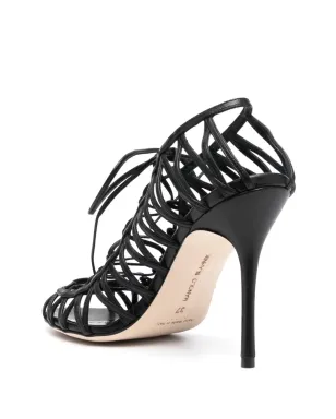 Manolo Blahnik Hamzana ストラップサンダル - サムネイル3