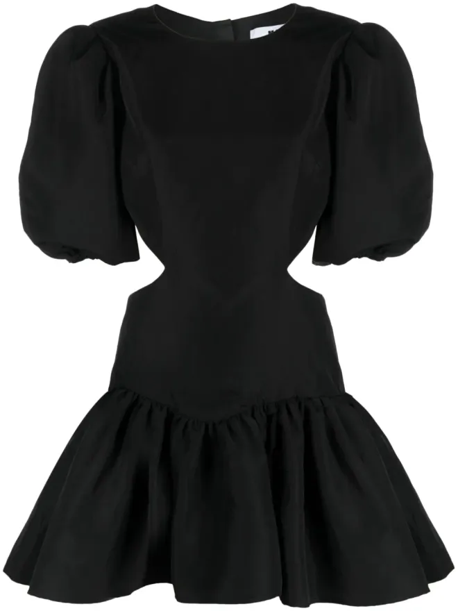MSGM MSGM カットアウト・フレアミニドレスの商品画像