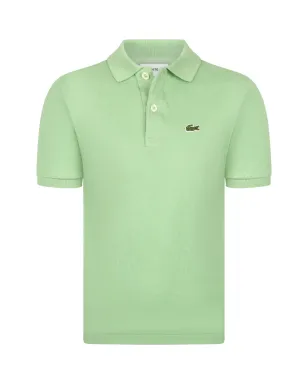Lacoste Kids ロゴパッチ ピケポロシャツ - サムネイル1