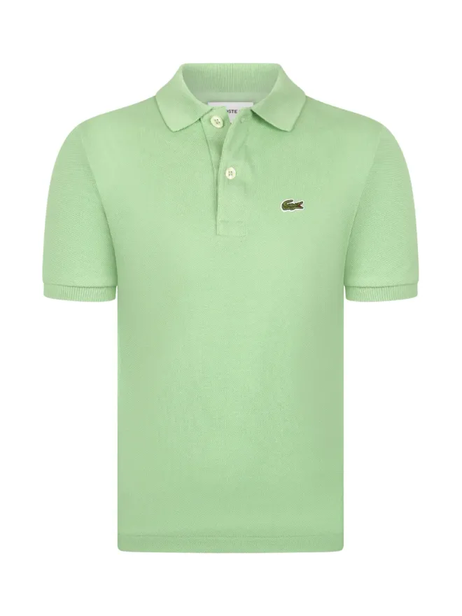 Lacoste Kids Lacoste Kids ロゴパッチ ピケポロシャツの商品画像