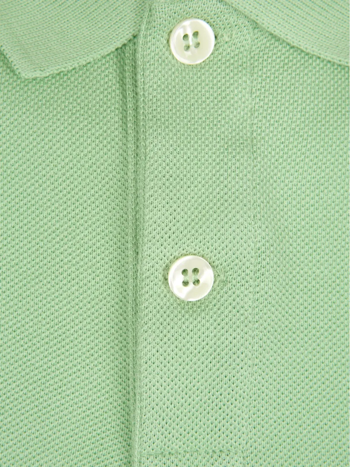Lacoste Kids ロゴパッチ ピケポロシャツ - 画像3