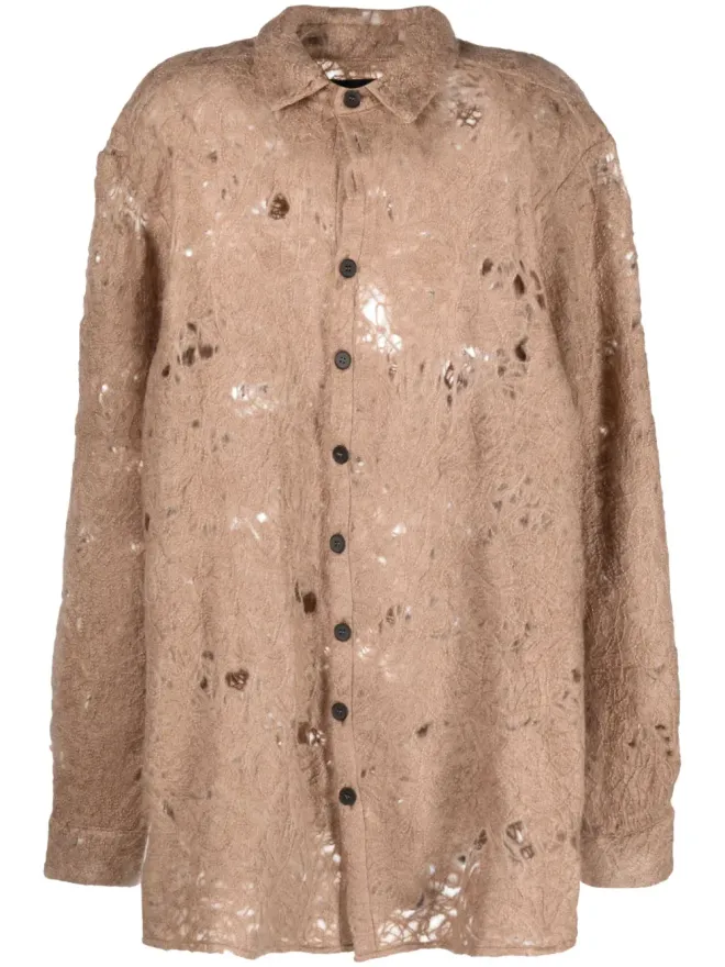 VITELLI VITELLI ロー・カット仕上げ ロングスリーブ シャツの商品画像