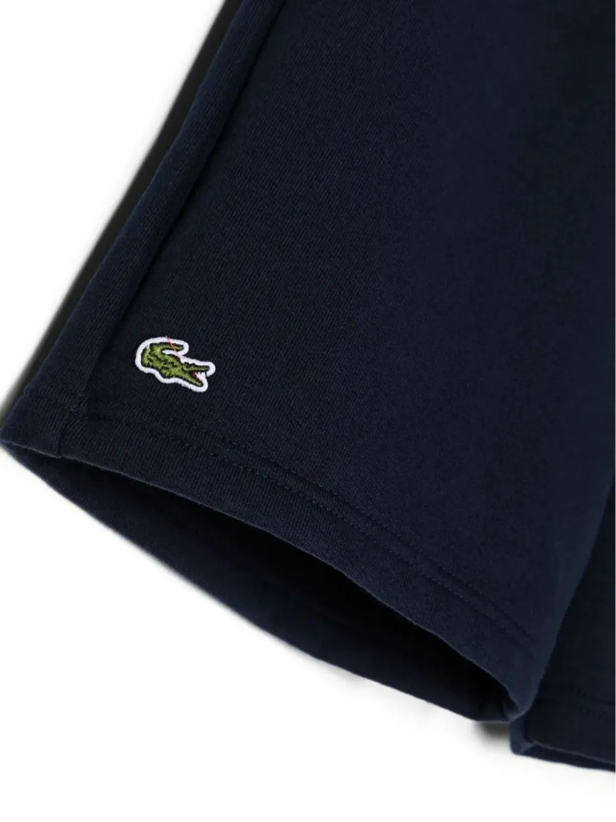 Lacoste Kids ロゴパッチ付きゴムウエストショーツ - 画像3