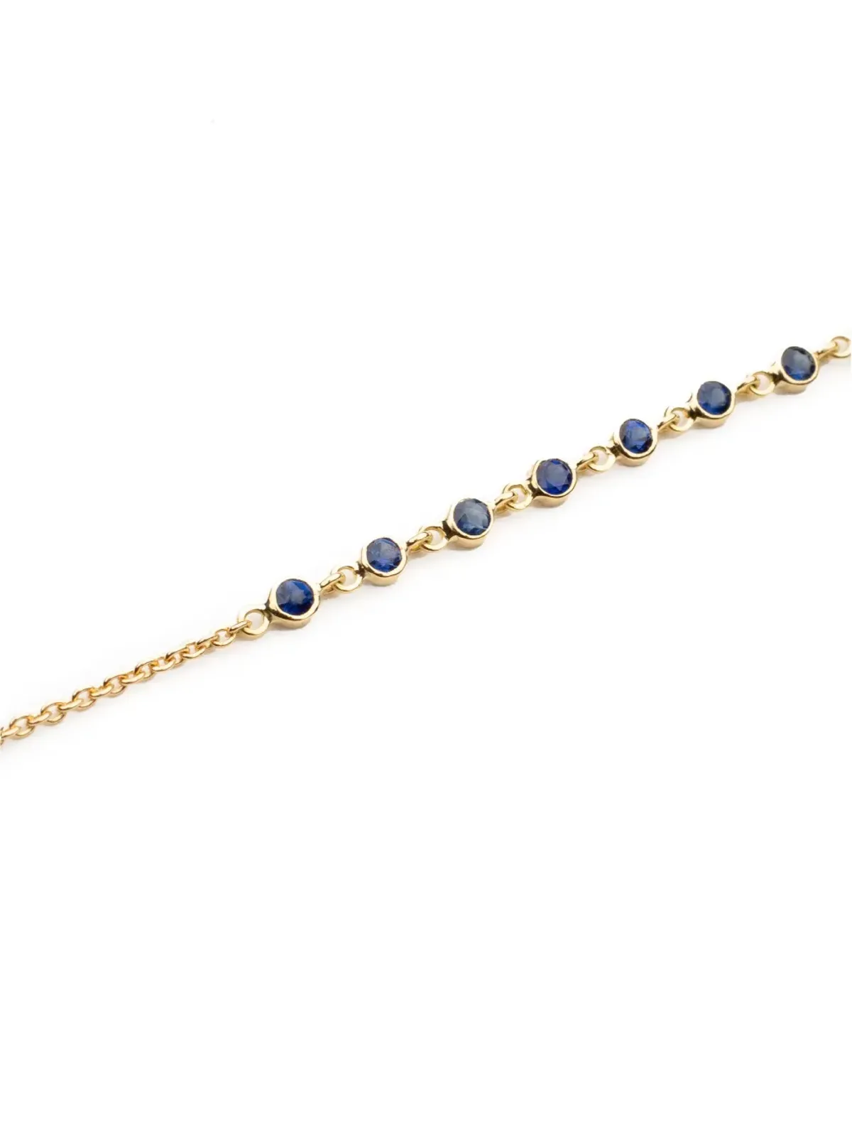 We by WHITEbIRD 18kt イエローゴールド クラリス サファイア ブレスレット - 画像2