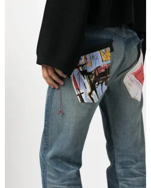 Junya Watanabe MAN ジーンズ x Jean-Michel Basquiat - サムネイル5