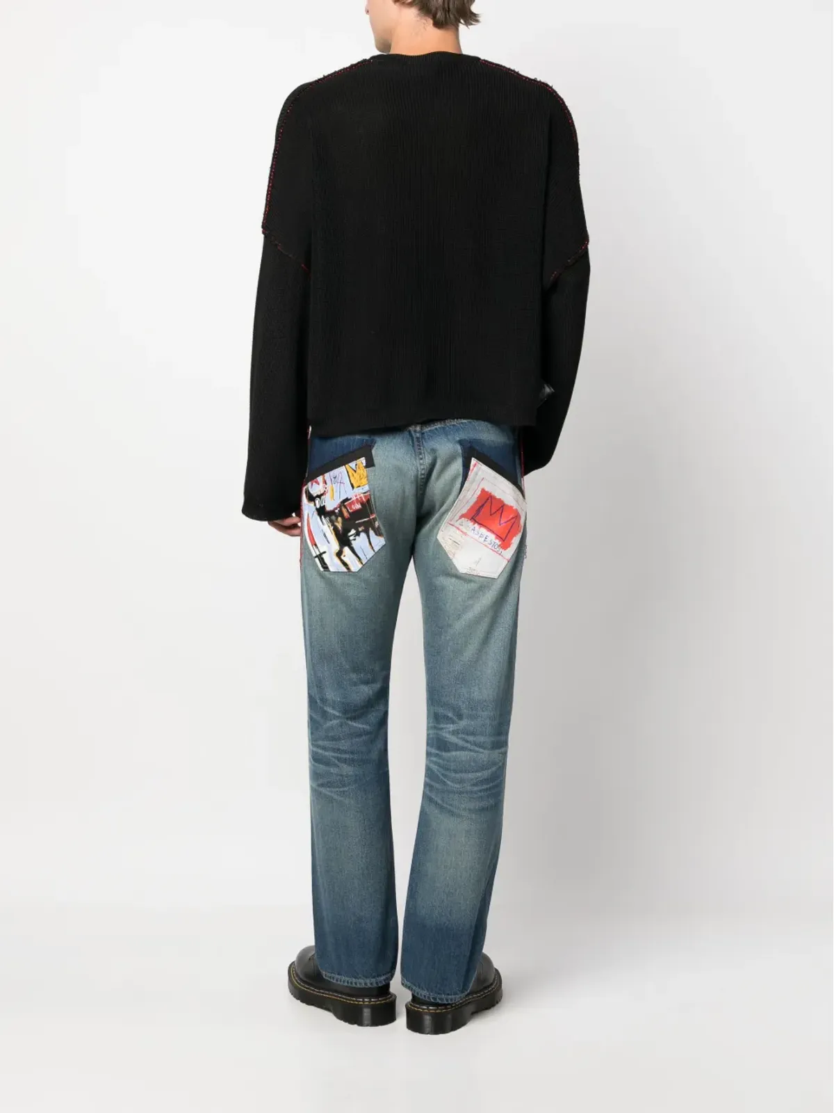 Junya Watanabe MAN ジーンズ x Jean-Michel Basquiat - 画像2