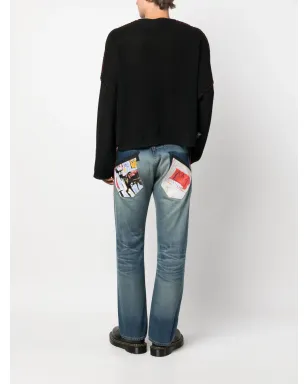 Junya Watanabe MAN ジーンズ x Jean-Michel Basquiat - サムネイル2