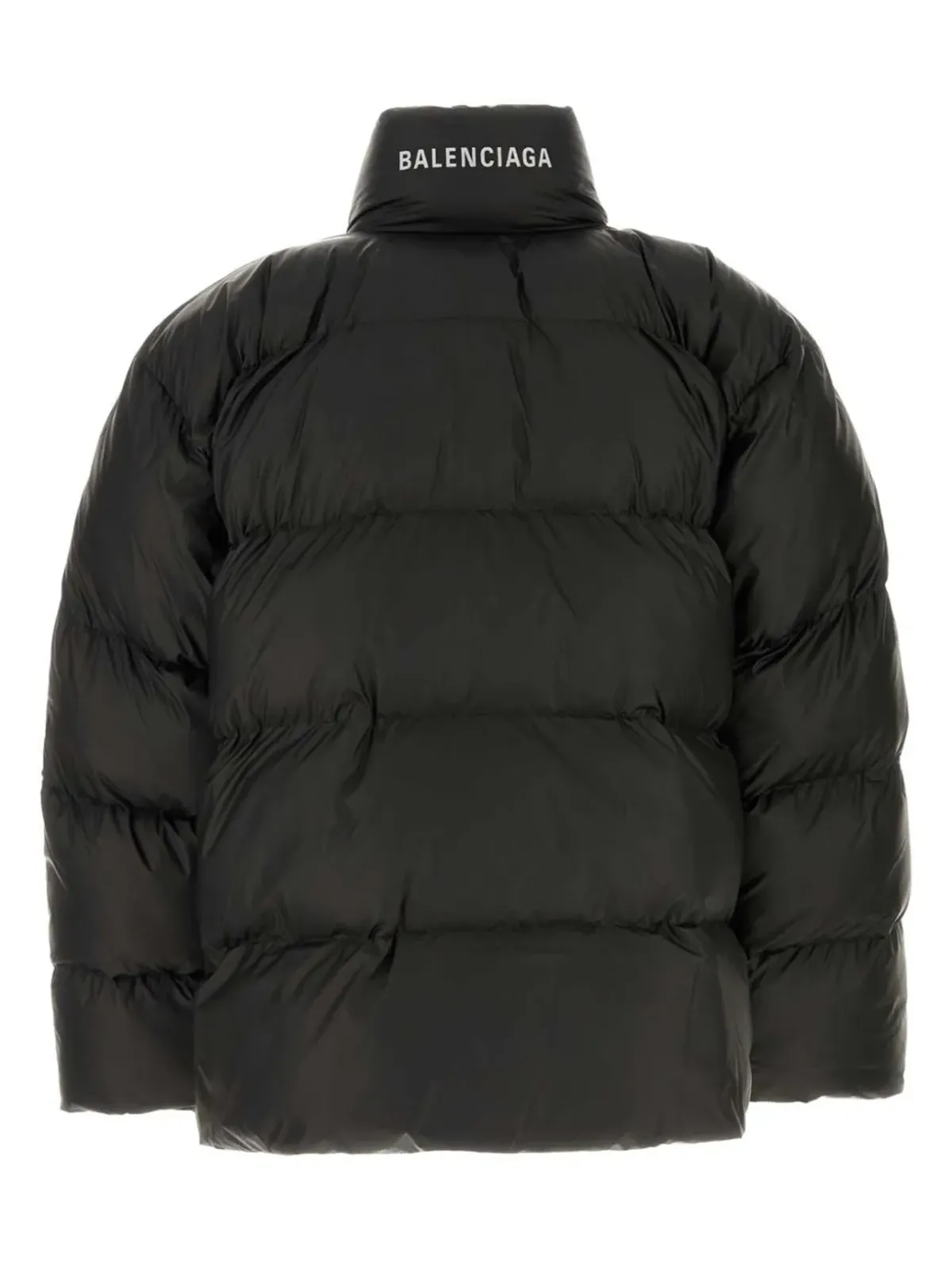 Balenciaga ロゴプリント ダウンジャケット - 画像2