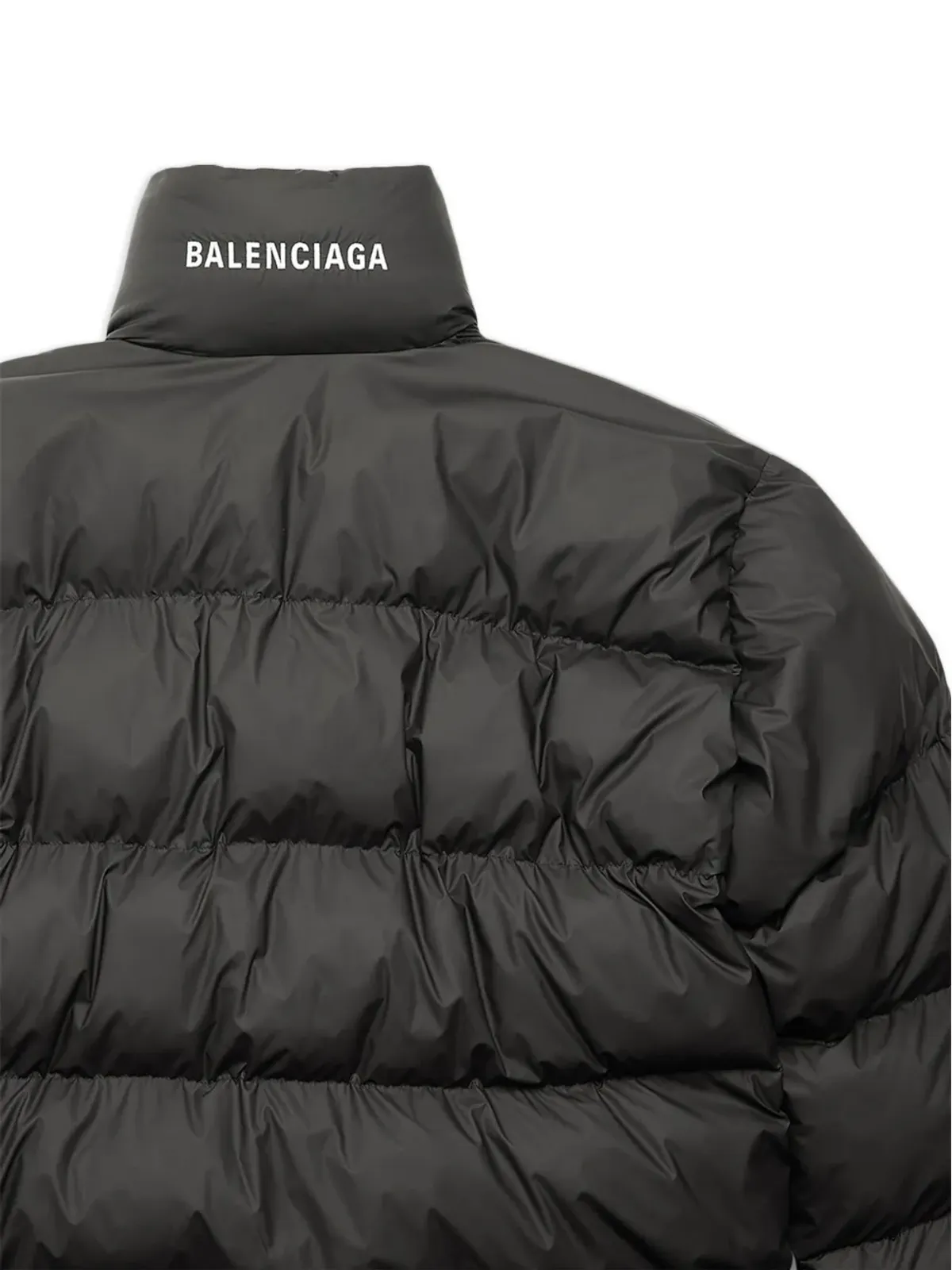 Balenciaga ロゴプリント ダウンジャケット - 画像3
