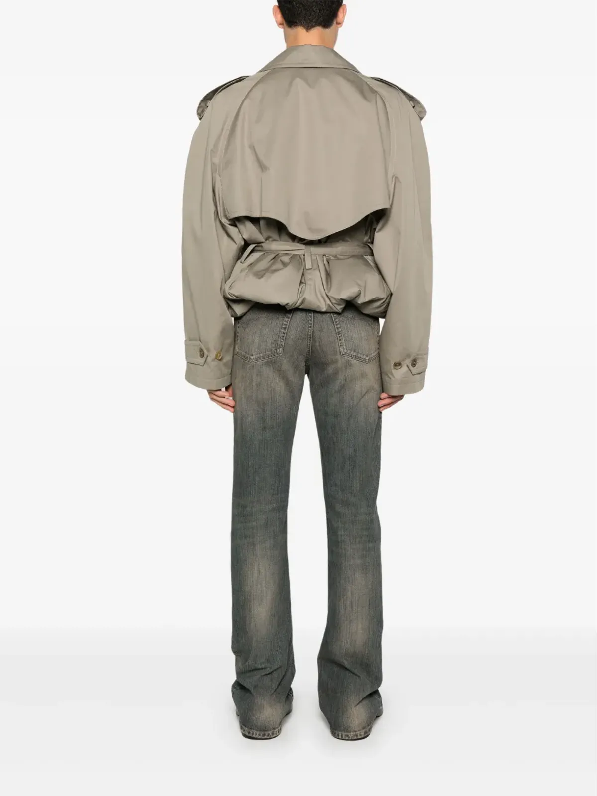 Balenciaga コットン トレンチコート - 画像5