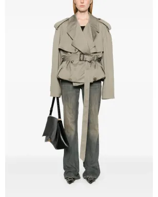 Balenciaga コットン トレンチコート - サムネイル3