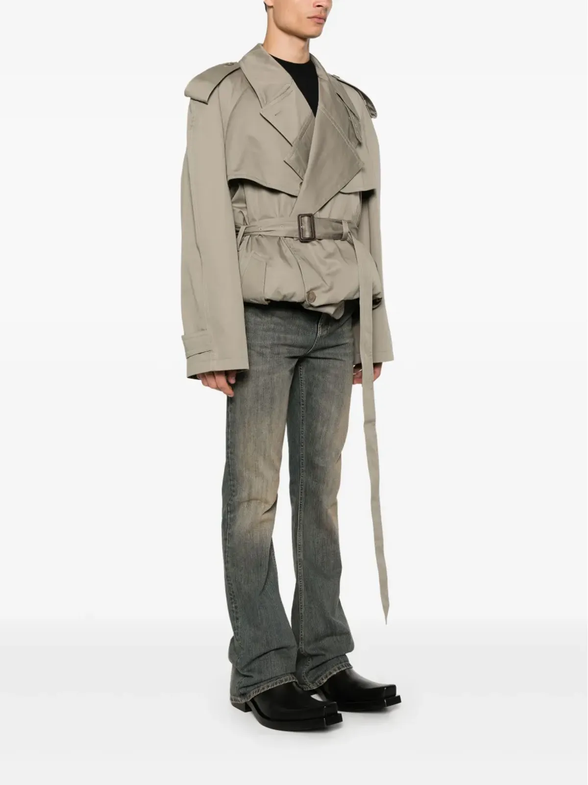 Balenciaga コットン トレンチコート - 画像4