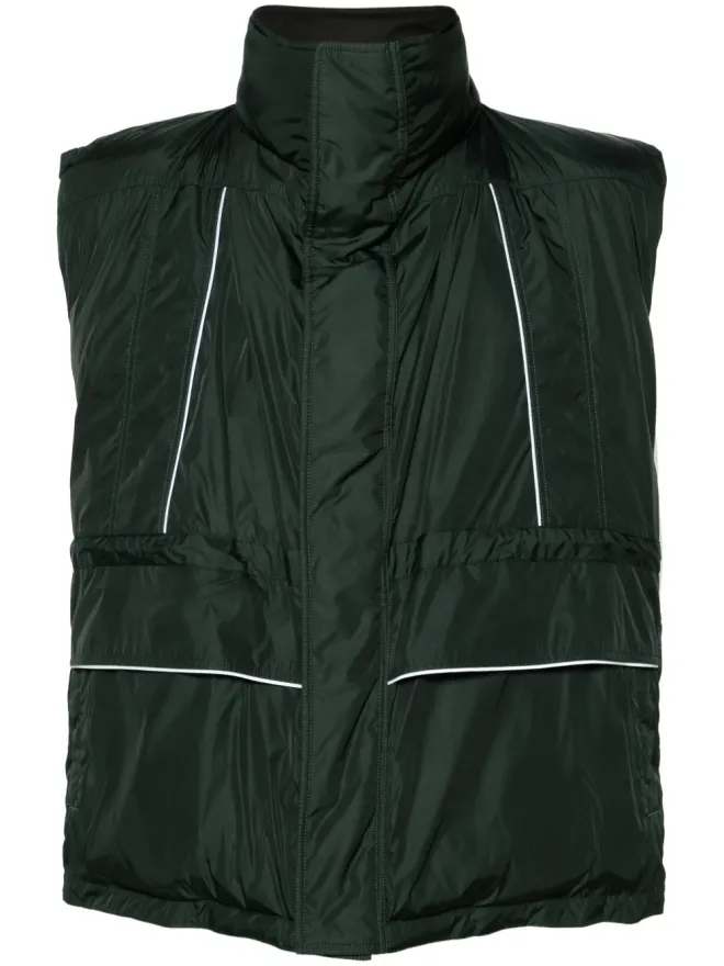 Balenciaga Balenciaga ロゴプリント ダウンベストの商品画像