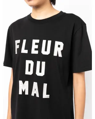 Fleur Du Mal ロゴ刺繍入りTシャツ - サムネイル5