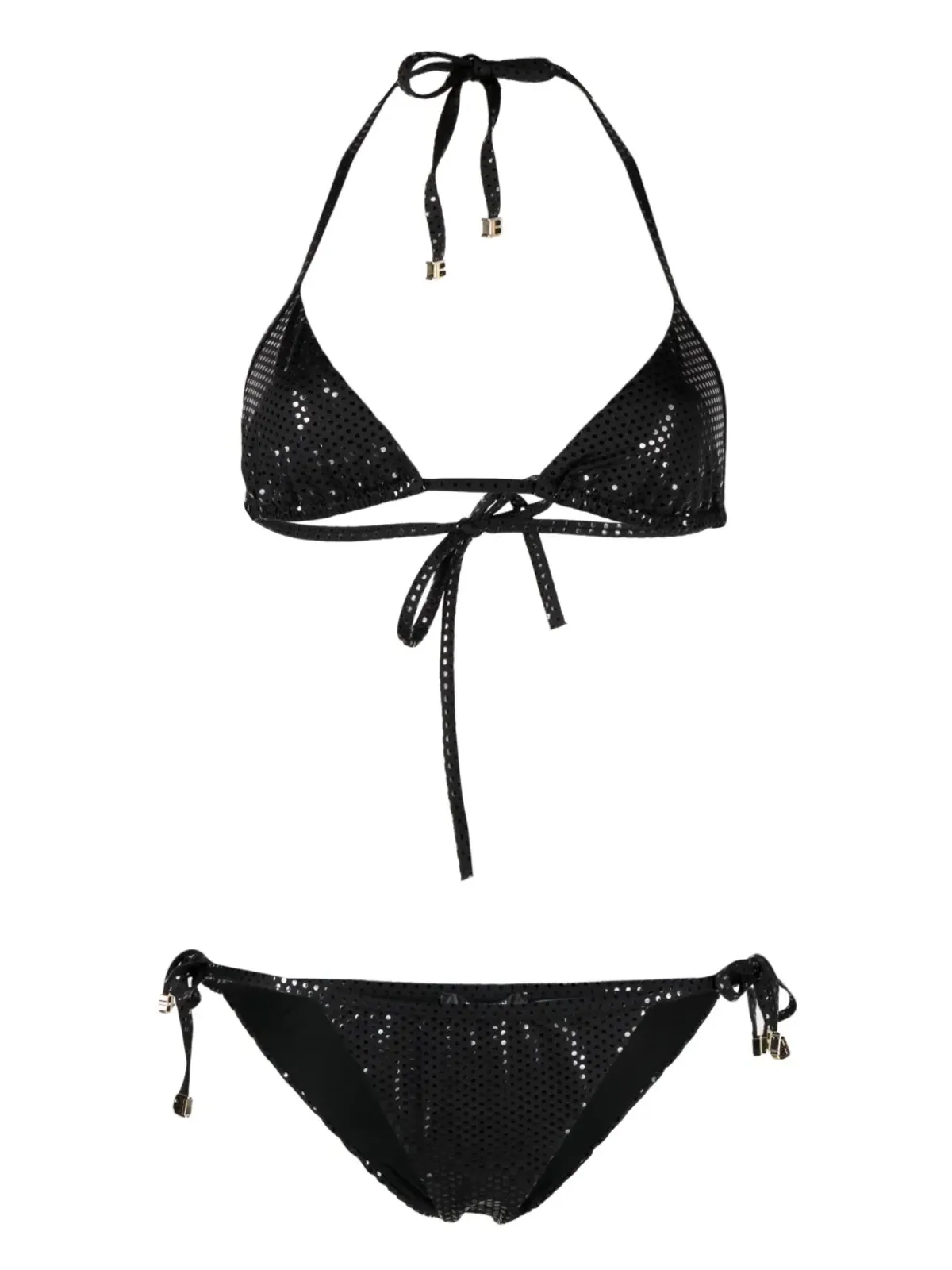 Balmain フォイルド トライアングル ビキニ - 画像1