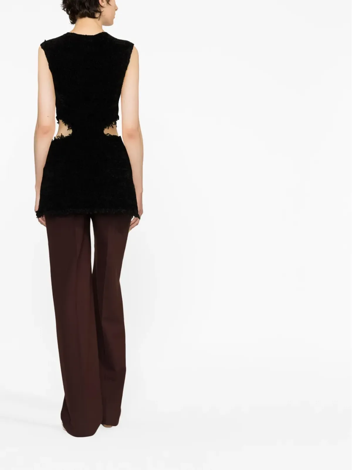 Jil Sander カットアウトドレス - 画像3