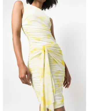 MSGM sleeveless ruched minidress - White - サムネイル5