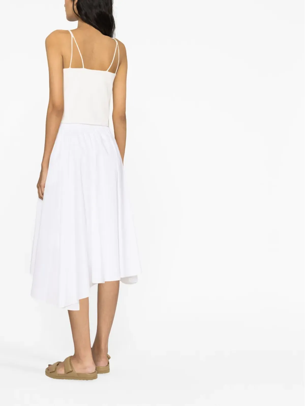 Michael Michael Kors ハイウエスト アシンメトリックヘム スカート - 画像4