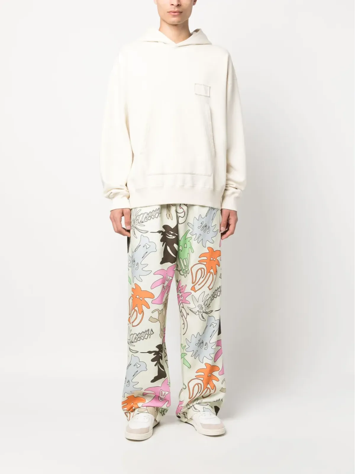 Palm Angels Palmityプリント ワイドレッグパンツ - 画像2