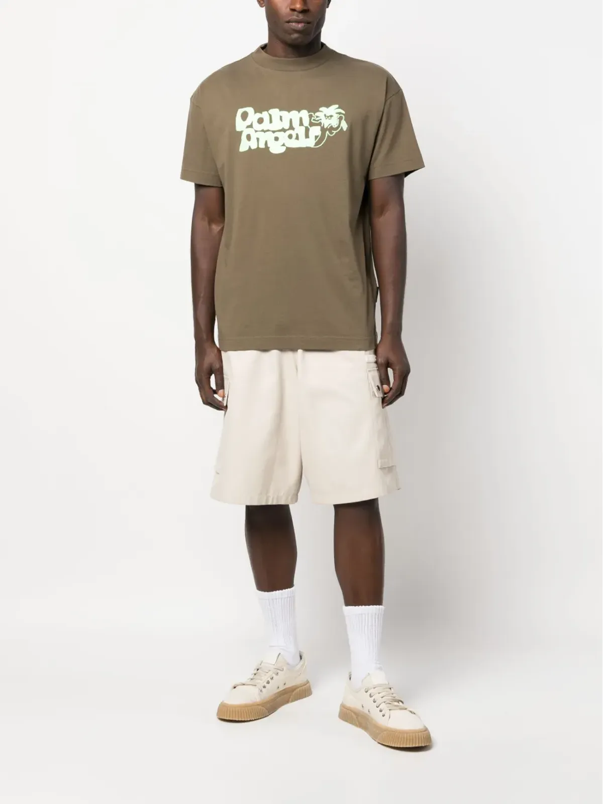 Palm Angels ヴァイパーコットンTシャツ - 画像2