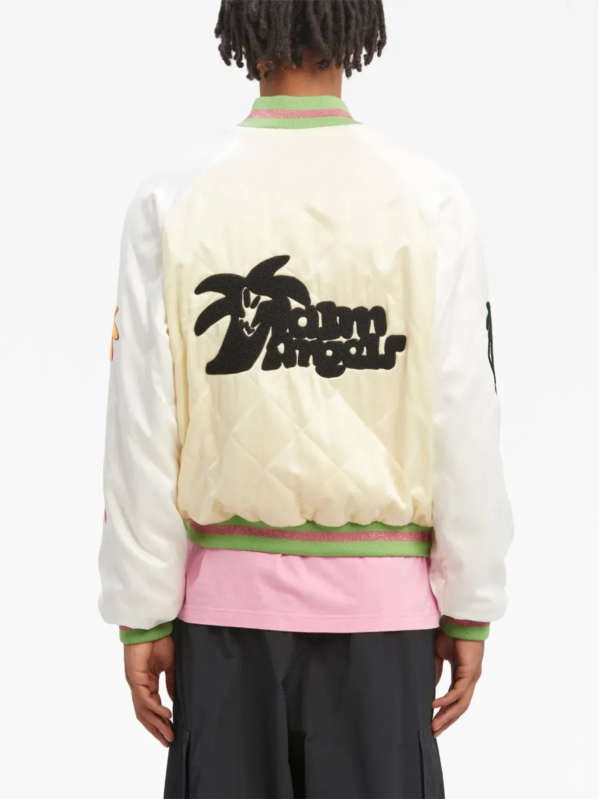 Palm Angels Palmity キルテッド ボンバー ジャケット - 画像5