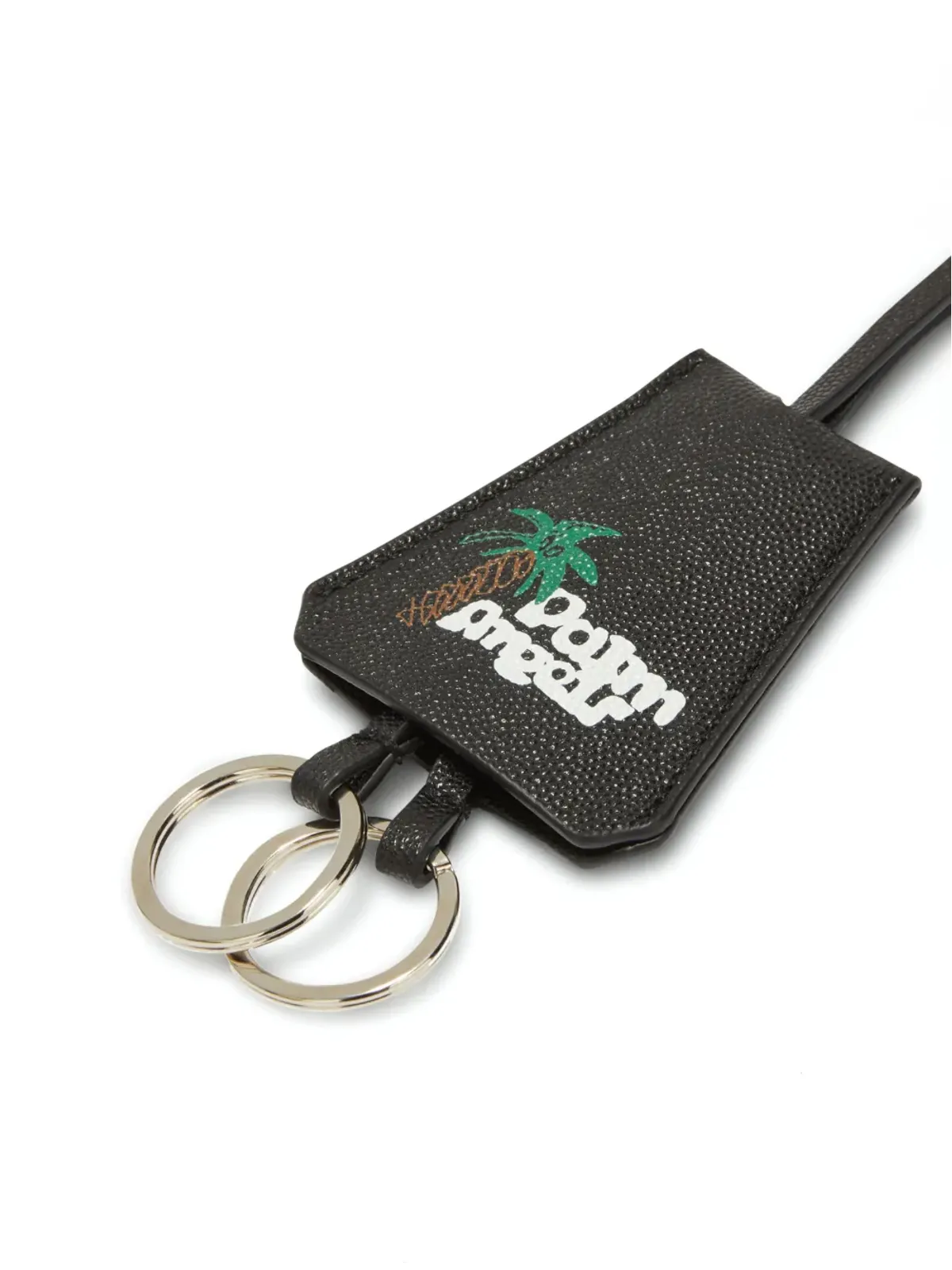 Palm Angels スケッチ風ロゴプリント キーホルダー - 画像2