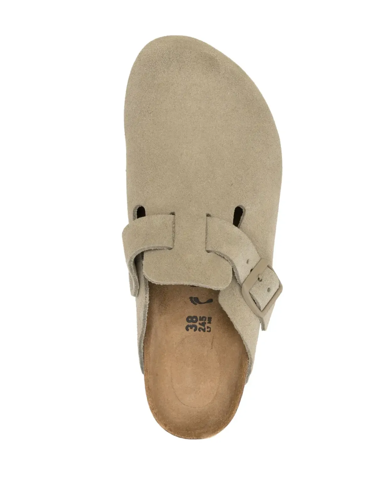 Birkenstock ボストン スエード スリッパ - 画像4