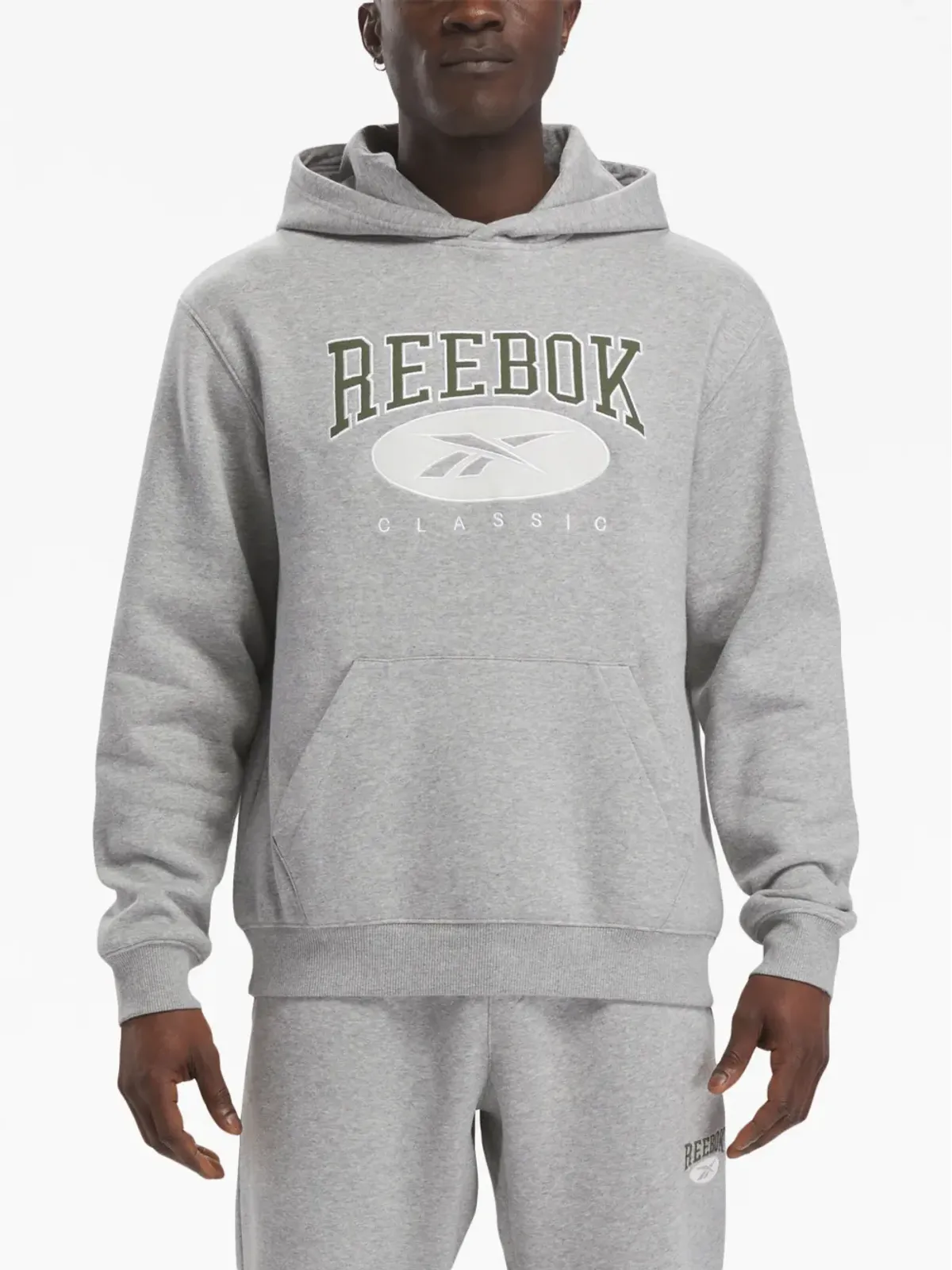 Reebok Classics Archive Essentials ロゴプリント フーディー - グレー - 画像2
