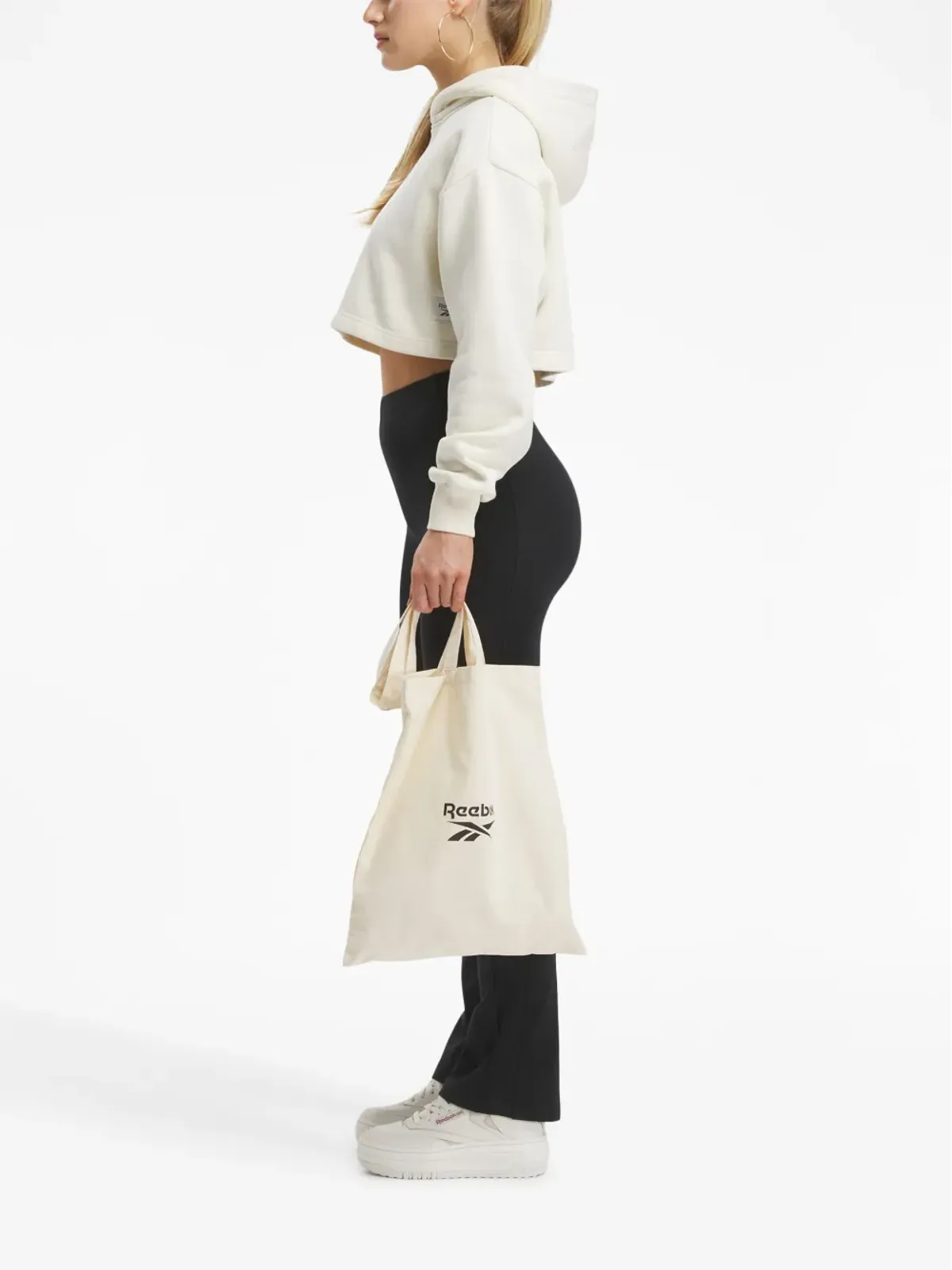 Reebok Classics クロップド フーディ - 画像3