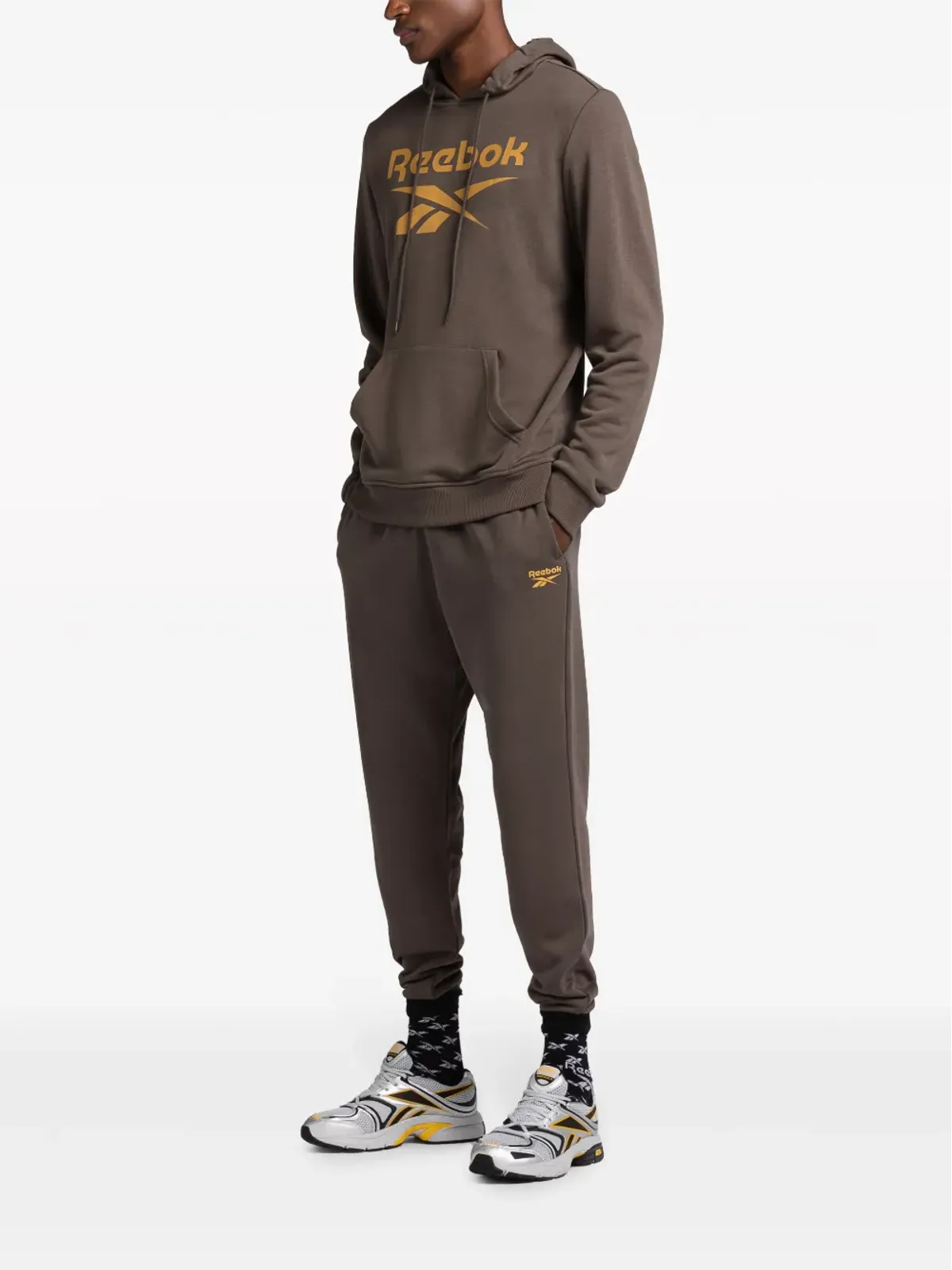 Reebok ロゴプリント フーディ - 画像2