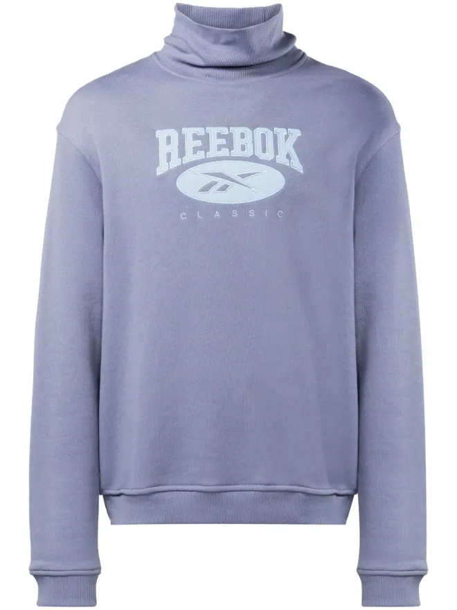 Reebok Reebok ロゴアップリケ入り ロールネック スウェットの商品画像