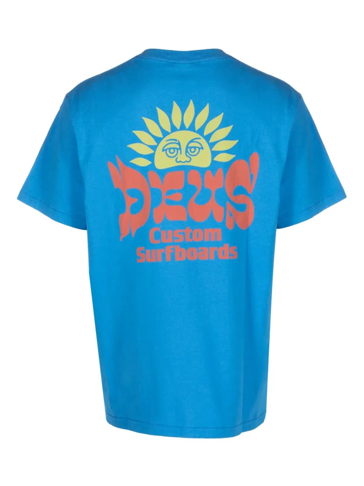 Deus Ex Machina ロゴプリント入りリサイクルコットン Tシャツ - 画像2