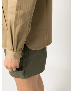 Fortela Meckong shirt jacket - Neutrals - サムネイル5