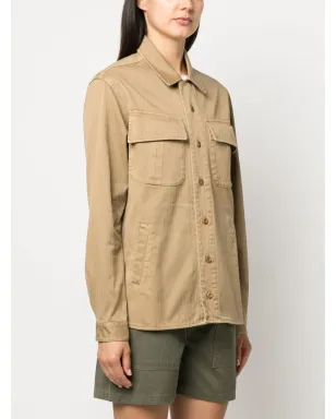 Fortela Meckong shirt jacket - Neutrals - サムネイル3