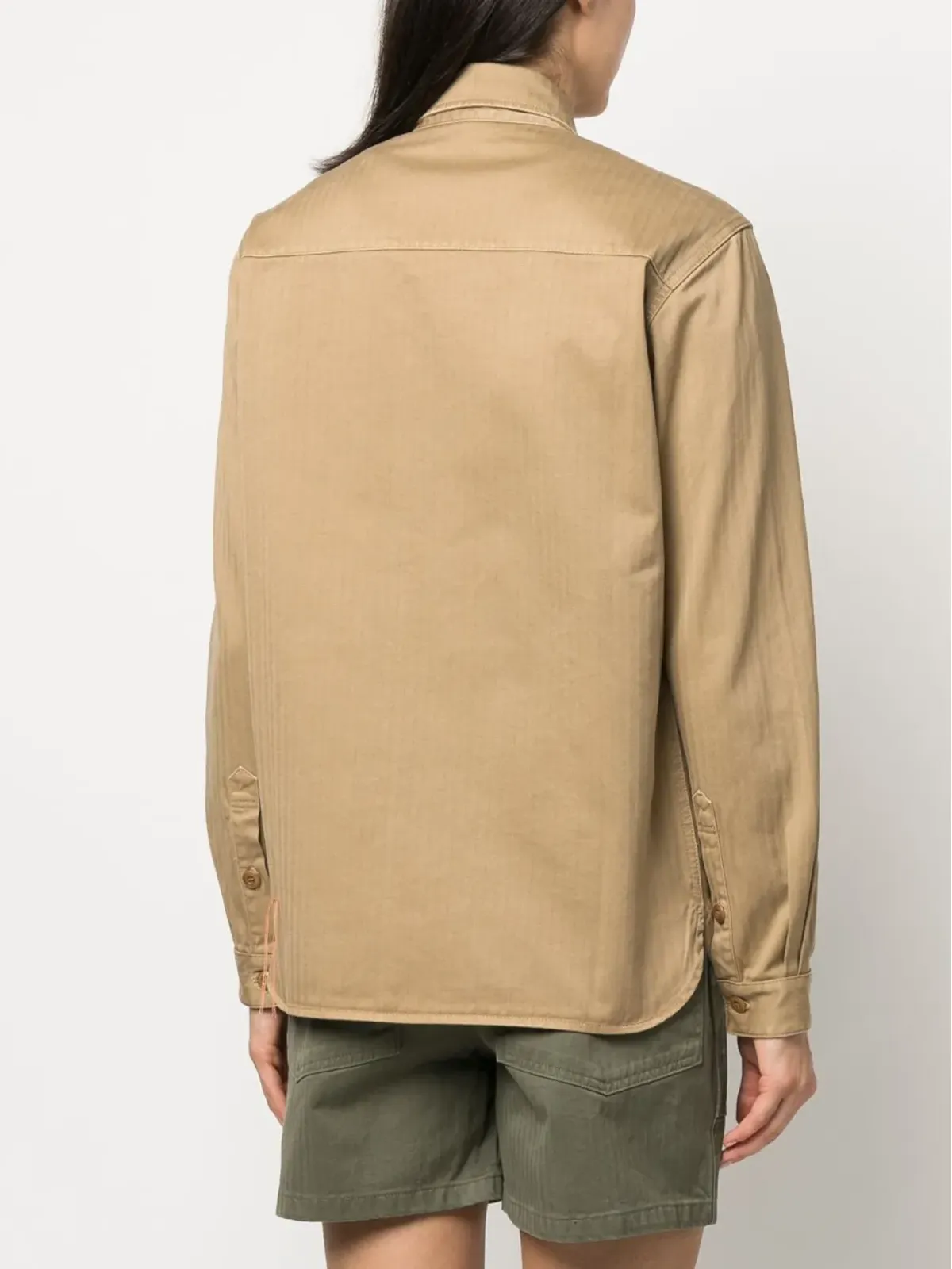 Fortela Meckong shirt jacket - Neutrals - 画像4